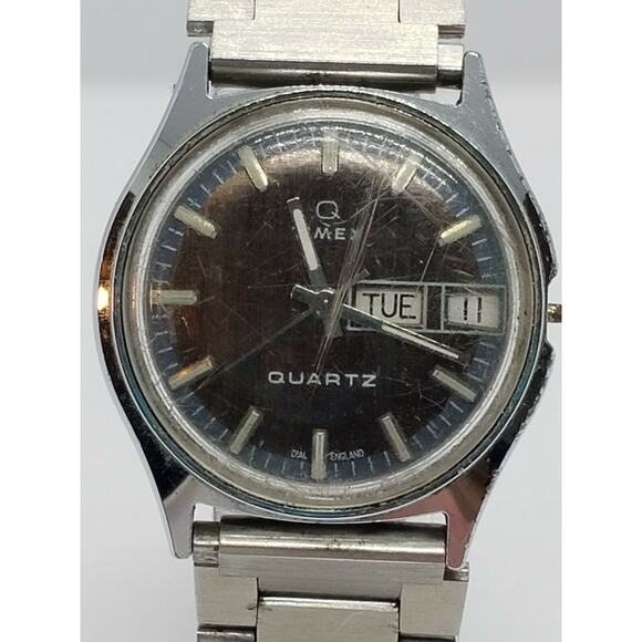 Vintage Timex Day Date Men's 35mm Watch